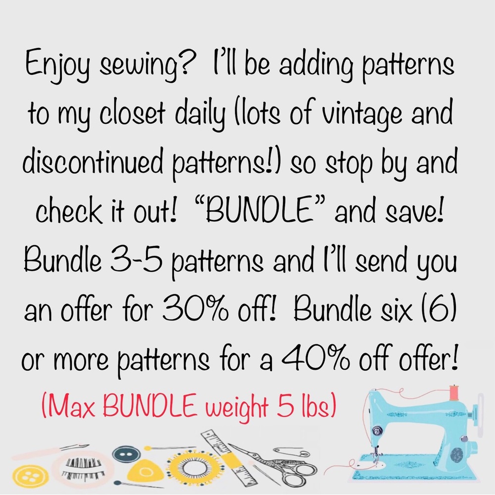 Copyright 1969 Vintage “Simplicity 8106” Dress Bolero Cut Sewing Pattern (9/10) - Picture 8 of 9